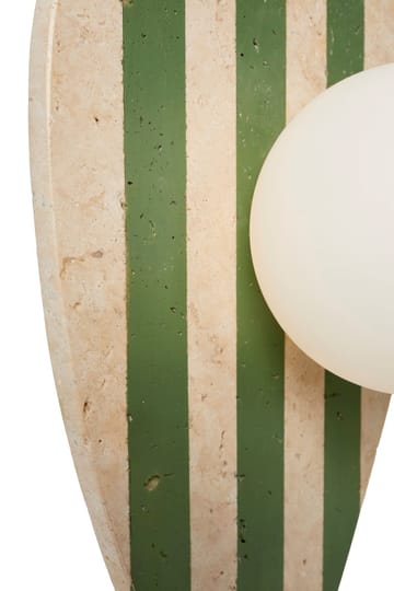 Thyrosel Vägglampa 10 cm - Beige, Vit, Grön - Belysning & el - Inomhusbelysning & lampor - Vägglampa