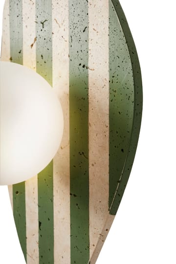 Thyrosel Vägglampa 10 cm - Beige, Vit, Grön - Belysning & el - Inomhusbelysning & lampor - Vägglampa