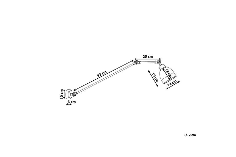 Tillatoba Vägglampa E27 - Ljusgrön/Vit - Belysning & el - Inomhusbelysning & lampor - Vägglampa