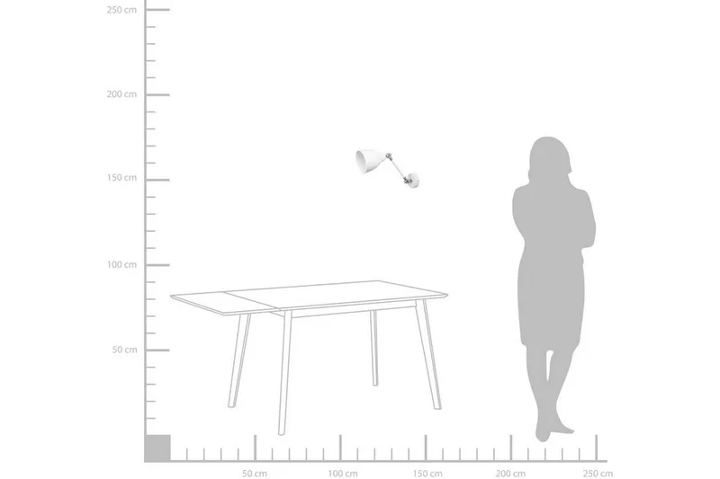 Tillatoba Vägglampa M 2-pack - Vit - Belysning & el - Inomhusbelysning & lampor - Vägglampa - Väggarmatur