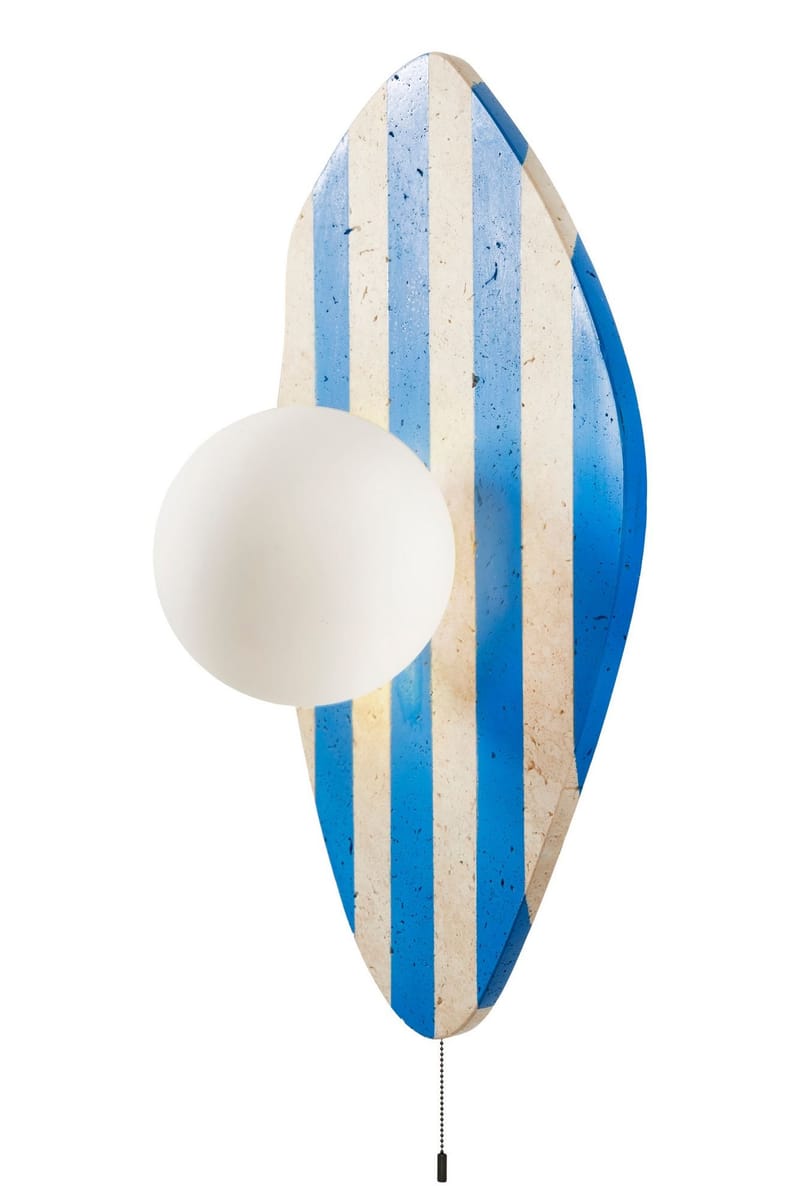 Torlic Vägglampa 10 cm - Beige, Vit, Blå - Belysning & el - Inomhusbelysning & lampor - Vägglampa