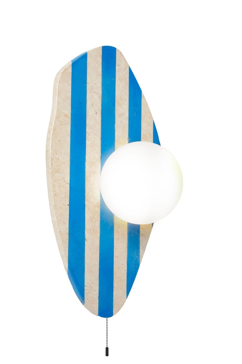 Torlic Vägglampa 10 cm - Beige, Vit, Blå - Belysning & el - Inomhusbelysning & lampor - Vägglampa