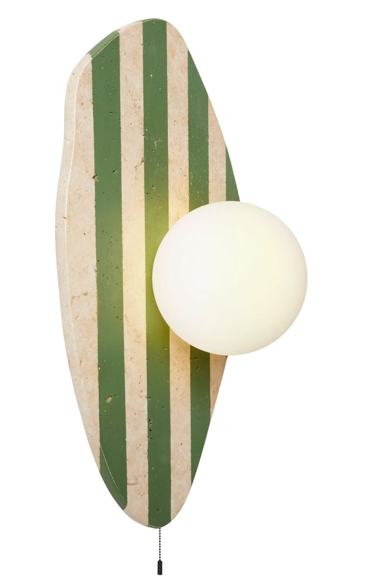 Torlic Vägglampa 10 cm - Beige, Vit, Grön - Belysning & el - Inomhusbelysning & lampor - Vägglampa