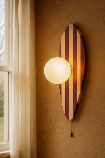 Torlic Vägglampa 10 cm - Beige, Vit, Röd - Belysning & el - Inomhusbelysning & lampor - Vägglampa
