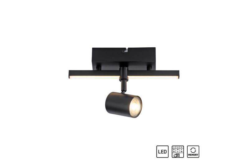 Vägg- och taklampa Barik - 14x16x25,5 cm - Belysning & el - Inomhusbelysning & lampor - Vägglampa