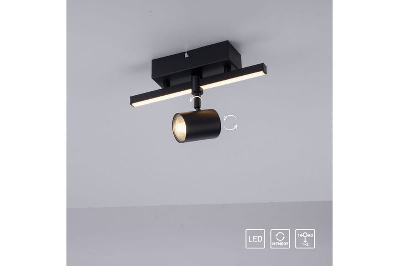 Vägg- och taklampa Barik - 14x16x25,5 cm - Belysning & el - Inomhusbelysning & lampor - Vägglampa