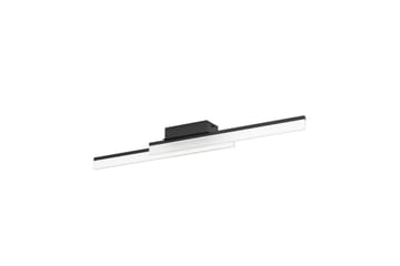 Vägg-/Taklampa Eglo Palmital Svart Satinerad - Silver/Svart - Belysning & el - Inomhusbelysning & lampor - Vägglampa