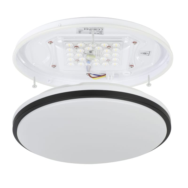 Vägg-/Taklampa Pinetto - Vit, Krom - Belysning & el - Inomhusbelysning & lampor - Vägglampa