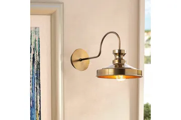 Vägglampa Adrimq Rany - Guld - Belysning & el - Inomhusbelysning & lampor - Vägglampa