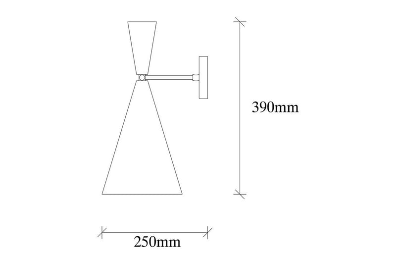 Vägglampa Adrimtri Rany - Guld - Belysning & el - Inomhusbelysning & lampor - Vägglampa