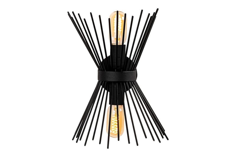 Vägglampa Afroz Svart, Svart