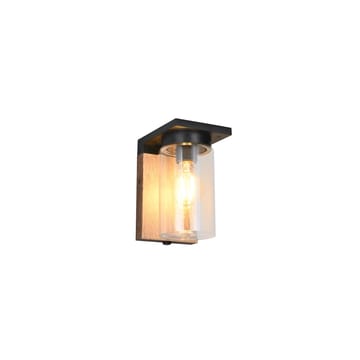 Vägglampa Ardila - Trä/mattsvart - Belysning & el - Inomhusbelysning & lampor - Vägglampa