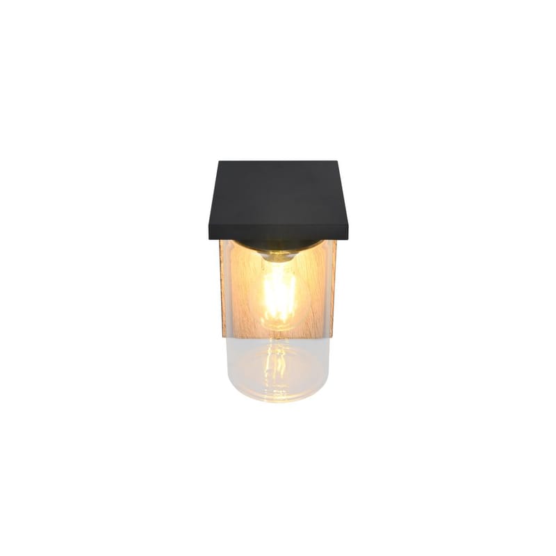 Vägglampa Ardila - Trä/mattsvart - Belysning & el - Inomhusbelysning & lampor - Vägglampa