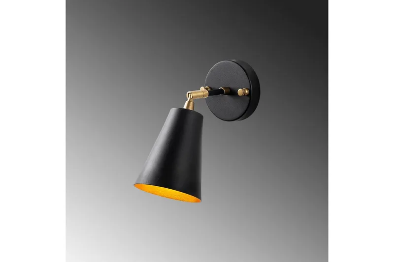 Vägglampa Avraen Svart / Rany - Svart / Rany - Belysning & el - Inomhusbelysning & lampor - Vägglampa