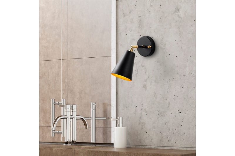 Vägglampa Avraen Svart / Rany - Svart / Rany - Belysning & el - Inomhusbelysning & lampor - Vägglampa