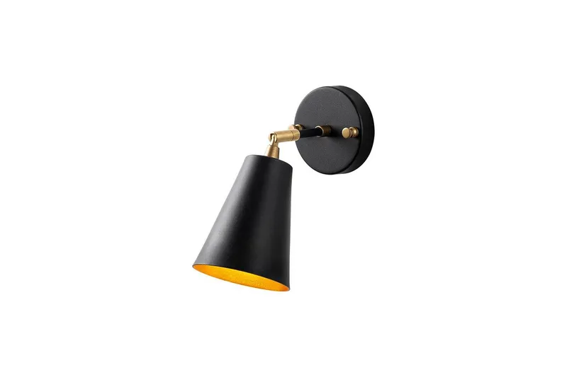 Vägglampa Avraen Svart / Rany, Svart / Rany