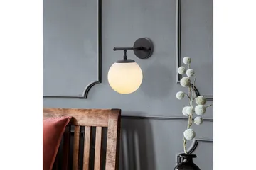 Vägglampa Berriarenr Svart / Grädde - Svart / Grädde - Belysning & el - Inomhusbelysning & lampor - Vägglampa
