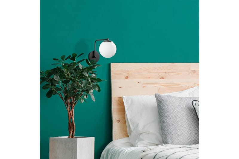 Vägglampa Bhika Svart - Svart - Belysning & el - Inomhusbelysning & lampor - Vägglampa