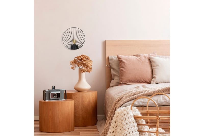 Vägglampa Braneth Svart - Svart - Belysning & el - Inomhusbelysning & lampor - Vägglampa