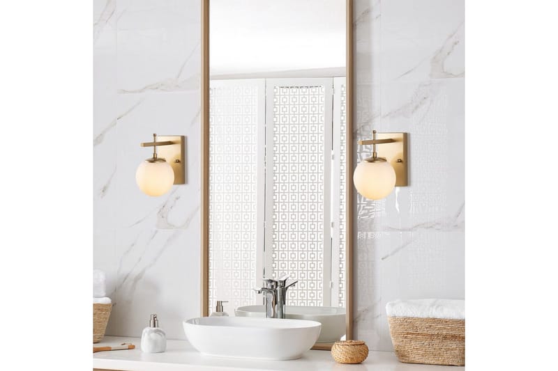 Vägglampa Brentha Rany - Guld - Belysning & el - Inomhusbelysning & lampor - Vägglampa