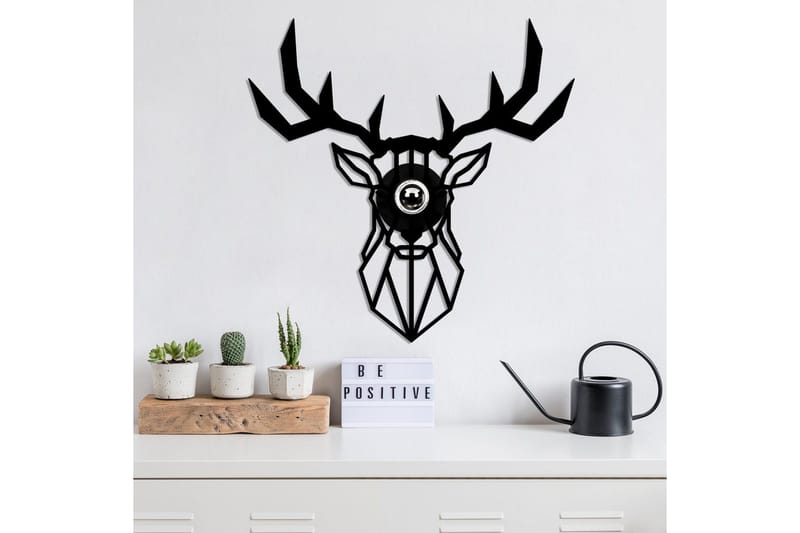 Vägglampa Brilo Deer Svart - Svart - Belysning & el - Inomhusbelysning & lampor - Vägglampa