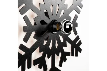 Vägglampa Brilo Snö Svart - Svart - Belysning & el - Inomhusbelysning & lampor - Vägglampa