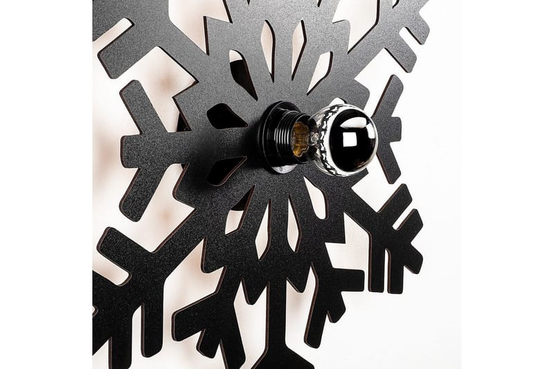 Vägglampa Brilo Snö Svart - Svart - Belysning & el - Inomhusbelysning & lampor - Vägglampa