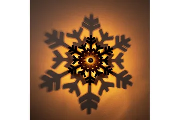 Vägglampa Brilo Snö Svart - Svart - Belysning & el - Inomhusbelysning & lampor - Vägglampa