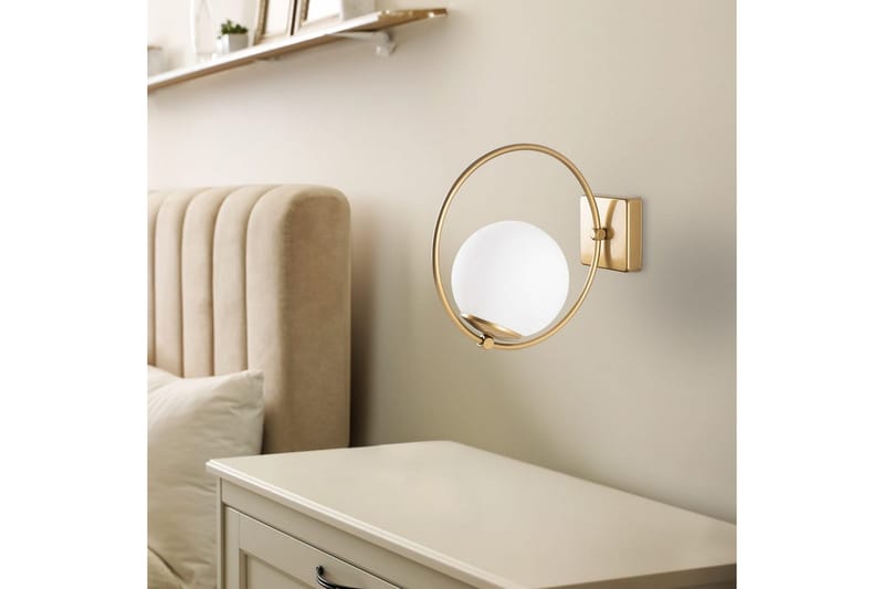 Vägglampa Dolcer Rany - Guld - Belysning & el - Inomhusbelysning & lampor - Vägglampa