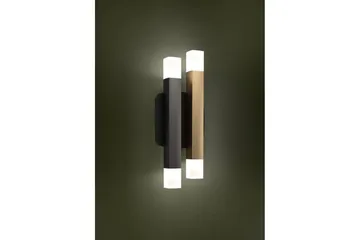 Vägglampa Eglo Estanterios Grå/Brun Upp och Ned 4 Lampor - Belysning & el - Inomhusbelysning & lampor - Vägglampa