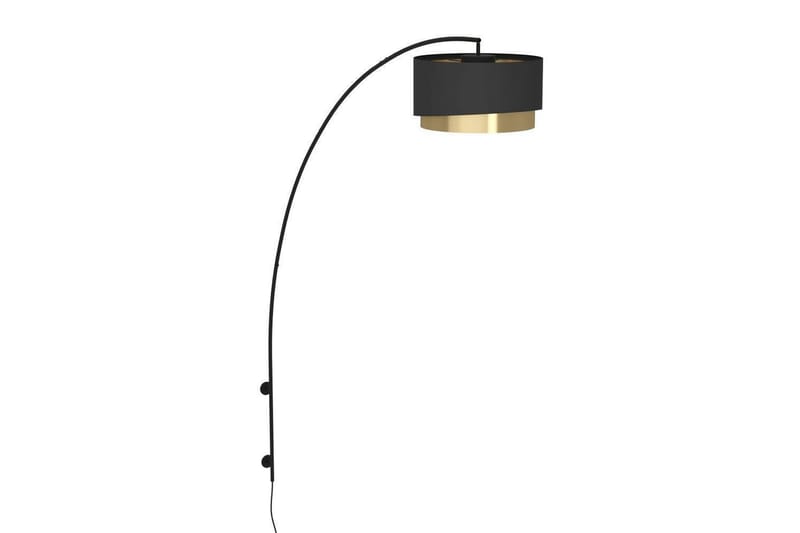 Vägglampa Eglo Manderline Svart/Mässing - Belysning & el - Inomhusbelysning & lampor - Vägglampa