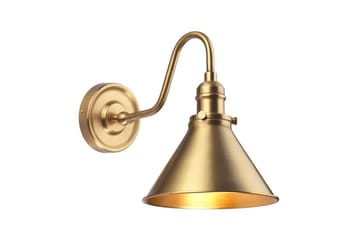 Vägglampa Elstead Lighting Provence Åldrad mässing - Åldrad mässing - Belysning & el - Inomhusbelysning & lampor - Vägglampa
