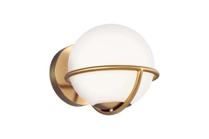 Vägglampa Feiss Apollo Polerad mässing - Polerad mässing - Belysning & el - Inomhusbelysning & lampor - Vägglampa