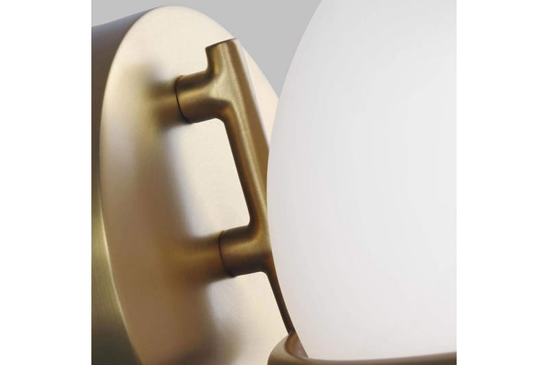 Vägglampa Feiss Apollo Polerad mässing - Polerad mässing - Belysning & el - Inomhusbelysning & lampor - Vägglampa