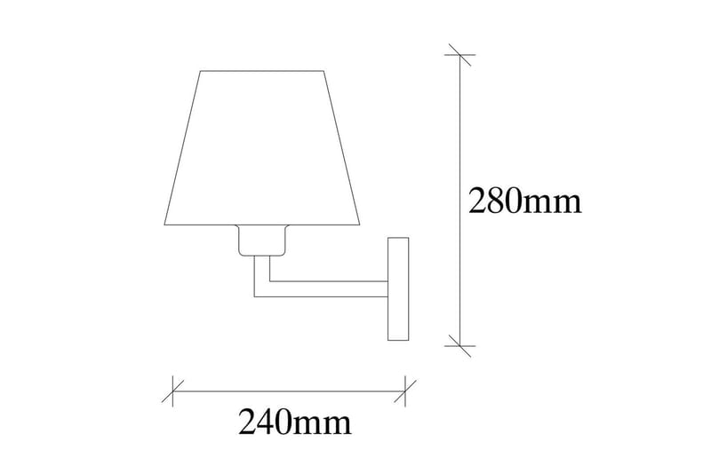 Vägglampa Fenda Rany - Rany - Belysning & el - Inomhusbelysning & lampor - Vägglampa