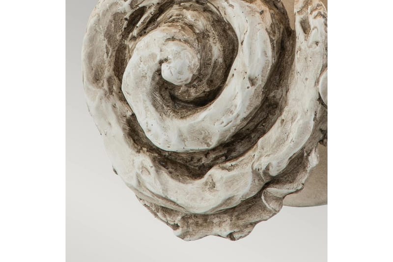 Vägglampa Flambeau Swirl Benvit - Benvit - Belysning & el - Inomhusbelysning & lampor - Vägglampa