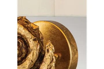 Vägglampa Flambeau Swirl Guld Blad - Guld Blad - Belysning & el - Inomhusbelysning & lampor - Vägglampa