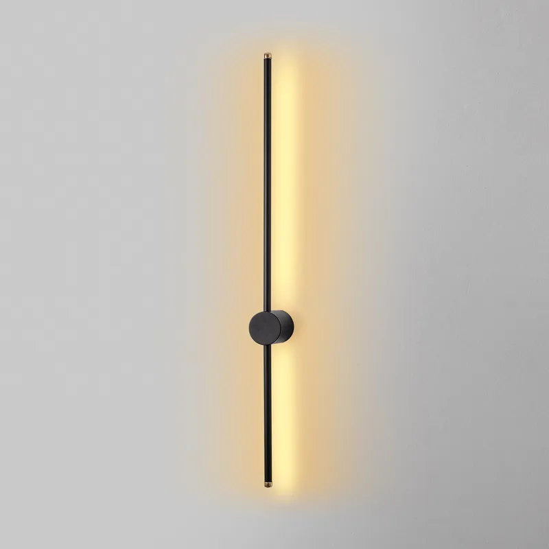 Vägglampa Glavo 91 cm - Svart - Belysning & el - Inomhusbelysning & lampor - Vägglampa