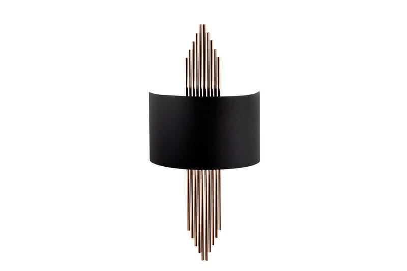 Vägglampa Grelon Svart / Koppar - Svart / Koppar - Belysning & el - Inomhusbelysning & lampor - Vägglampa