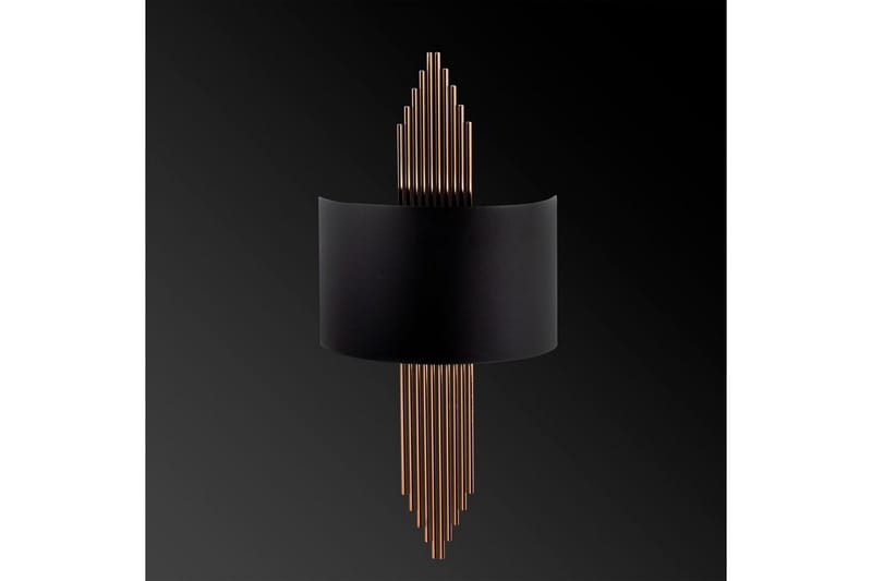 Vägglampa Grelon Svart / Koppar - Svart / Koppar - Belysning & el - Inomhusbelysning & lampor - Vägglampa