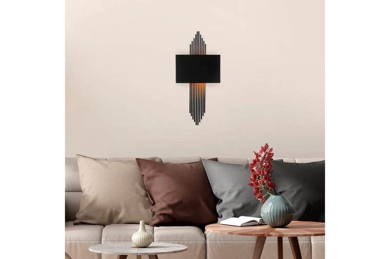 Vägglampa Grelon Svart - Svart - Belysning & el - Inomhusbelysning & lampor - Vägglampa