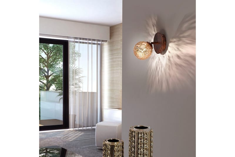 Vägglampa Greta - 18x18x18 cm - Belysning & el - Inomhusbelysning & lampor - Vägglampa