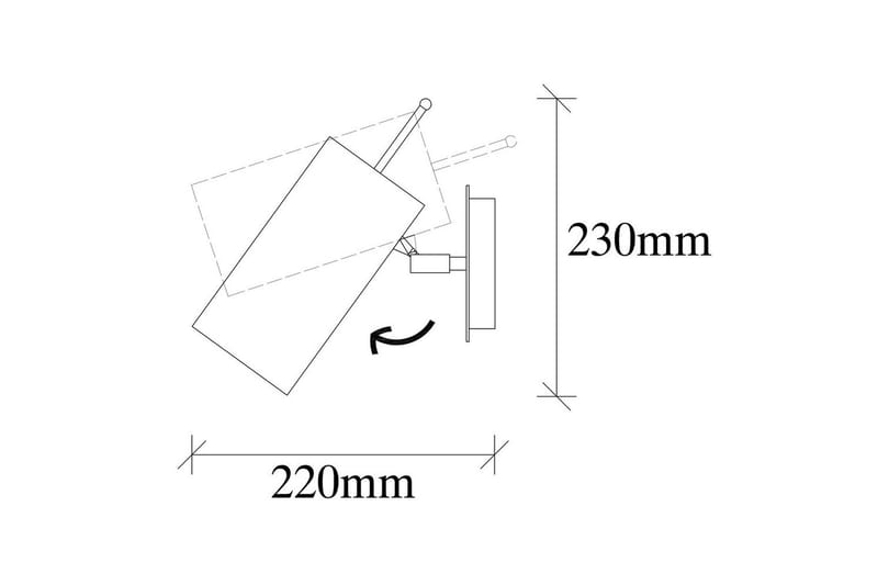 Vägglampa Gullis Cylinder Antik - Natur/Multifärgad - Belysning & el - Inomhusbelysning & lampor - Vägglampa