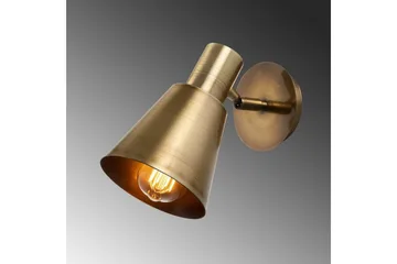 Vägglampa Gullis Triangular Antik - Guld - Belysning & el - Inomhusbelysning & lampor - Vägglampa