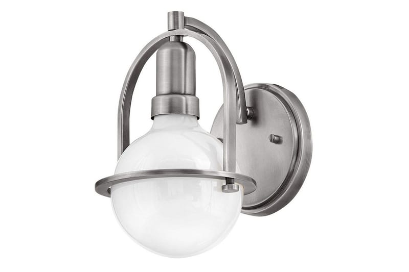 Vägglampa Hinkley Somerset Borstade nickel, Borstade nickel