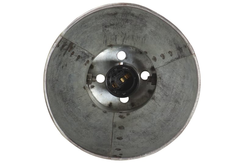 Vägglampa industriell stil silver rund E27 - Silver - Belysning & el - Inomhusbelysning & lampor - Vägglampa