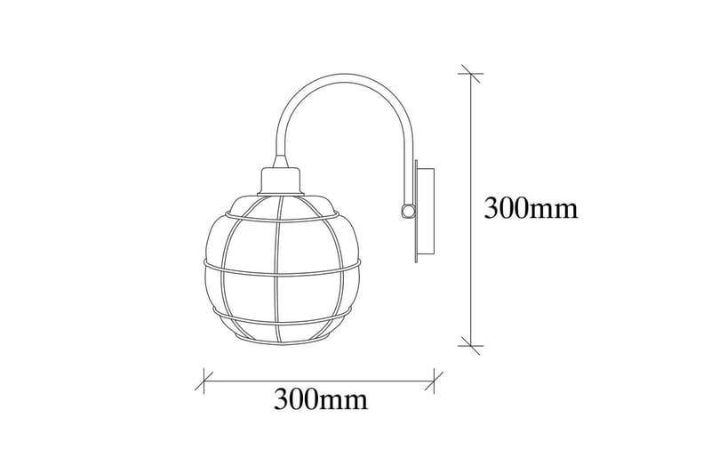 Vägglampa Jaran Rany - Guld - Belysning & el - Inomhusbelysning & lampor - Vägglampa