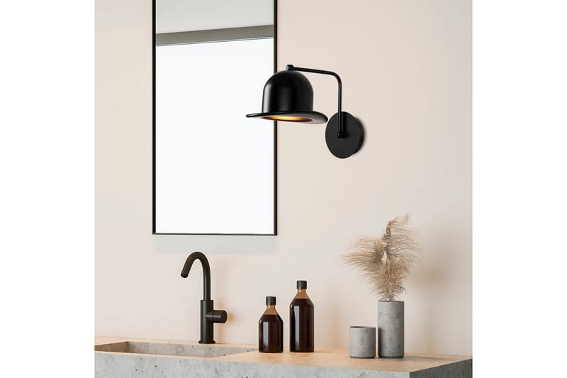 Vägglampa Jolna Sugana Black - Svart - Belysning & el - Inomhusbelysning & lampor - Vägglampa