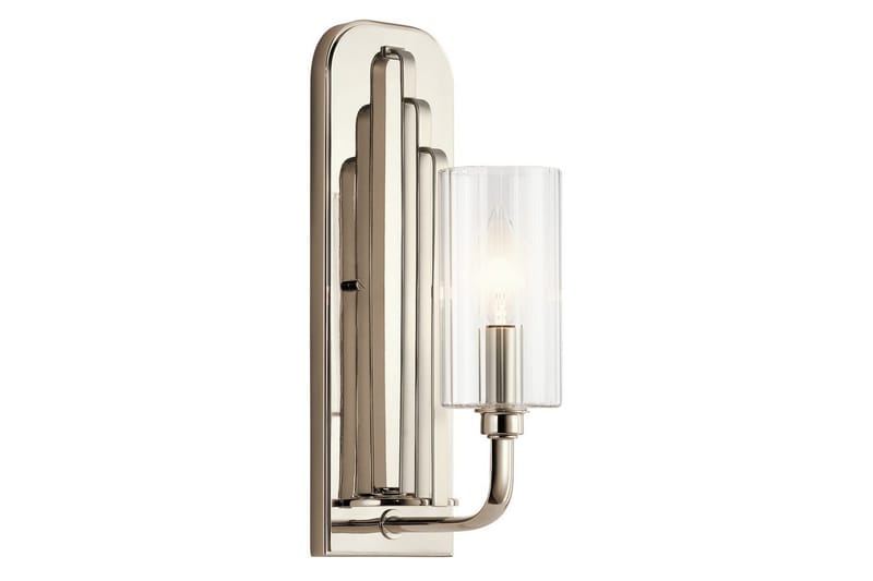 Vägglampa Kichler Kimrose Polerad Nickel - Polerad Nickel - Belysning & el - Inomhusbelysning & lampor - Vägglampa