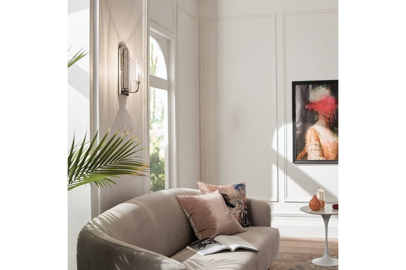 Vägglampa Kichler Kimrose Polerad Nickel - Polerad Nickel - Belysning & el - Inomhusbelysning & lampor - Vägglampa